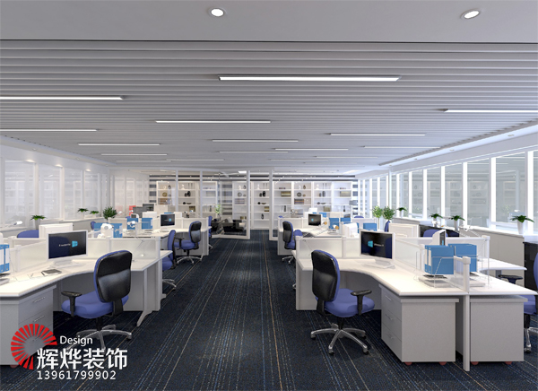 無(wú)錫辦公室裝飾辦公區
