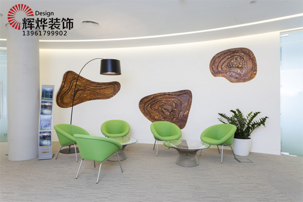 無(wú)錫辦公樓裝飾洽談區