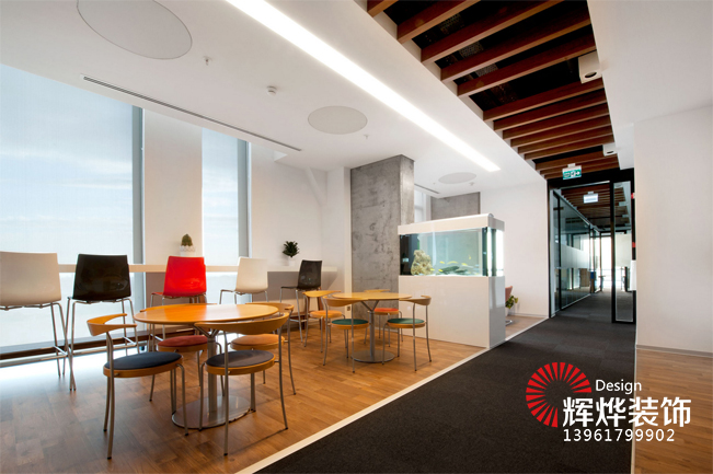 無(wú)錫辦公樓設計茶歇區