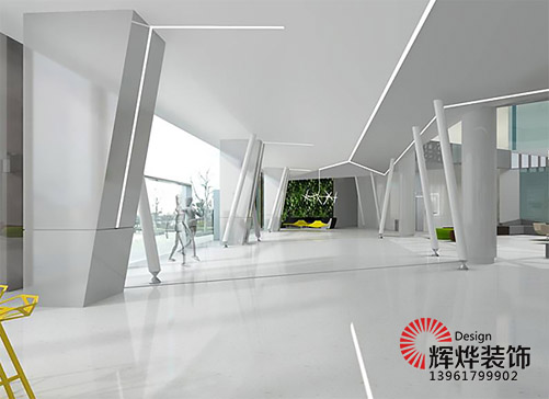 無(wú)錫辦公室裝修大廳