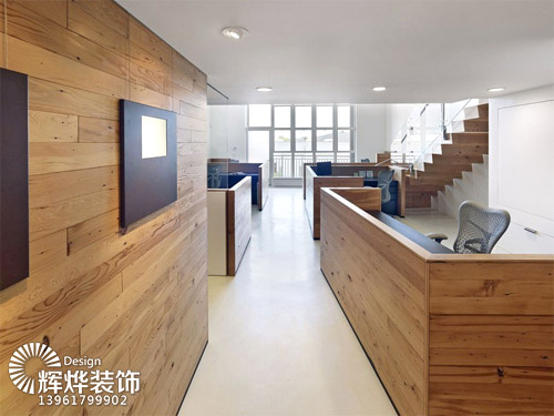 無錫辦公樓裝潢過道